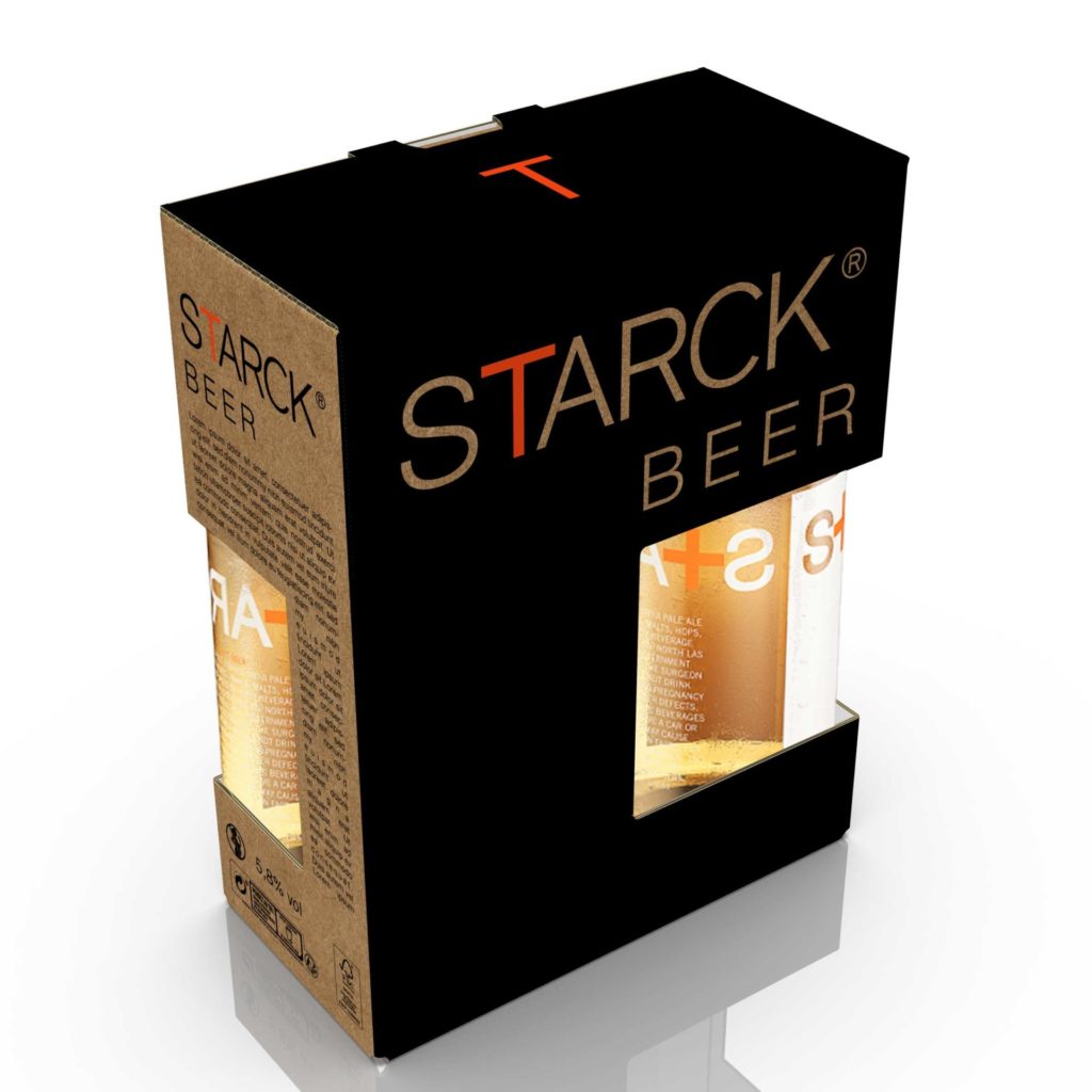 coffret 2 bouteilles stark beer