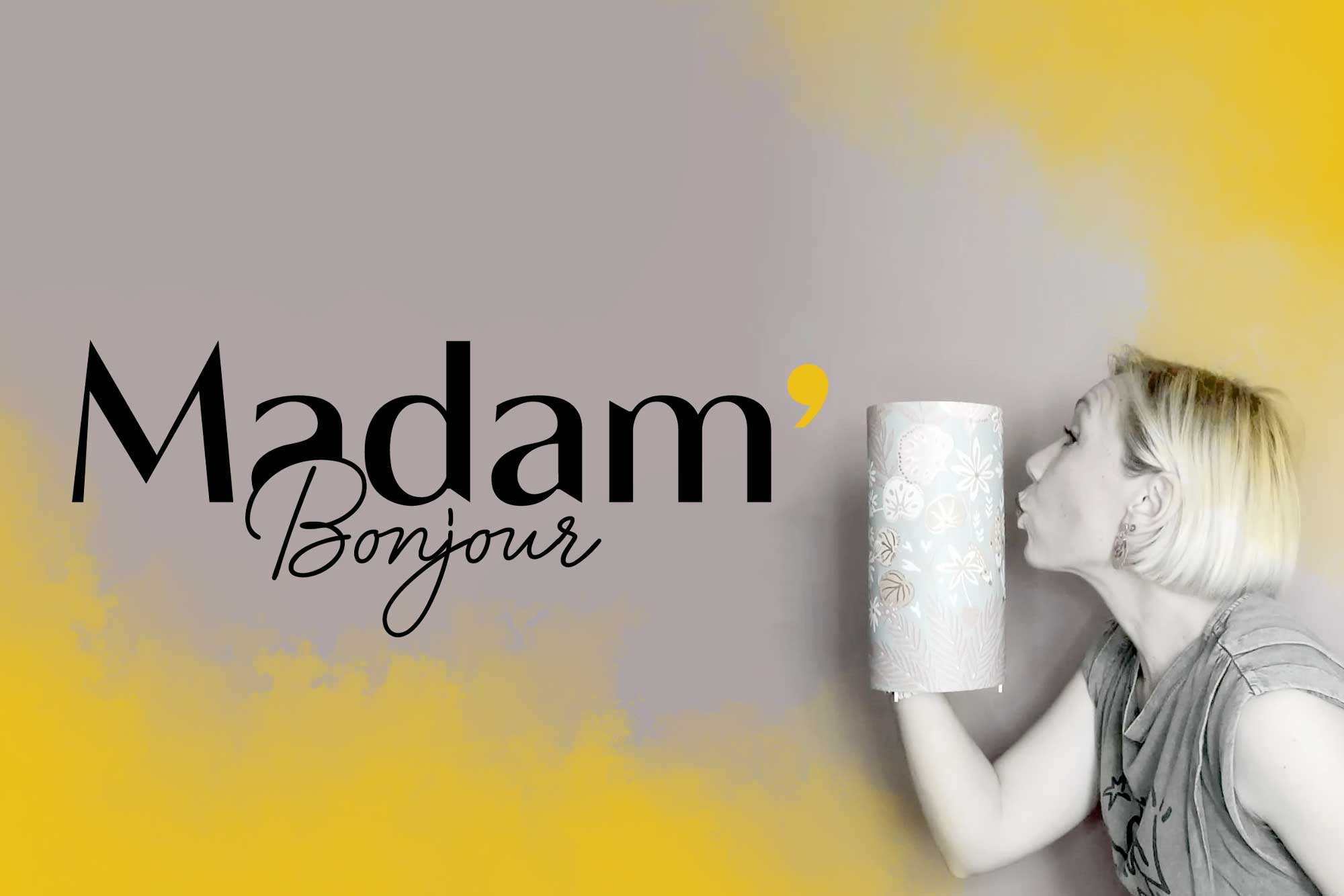 création de logo brive madam bonjour