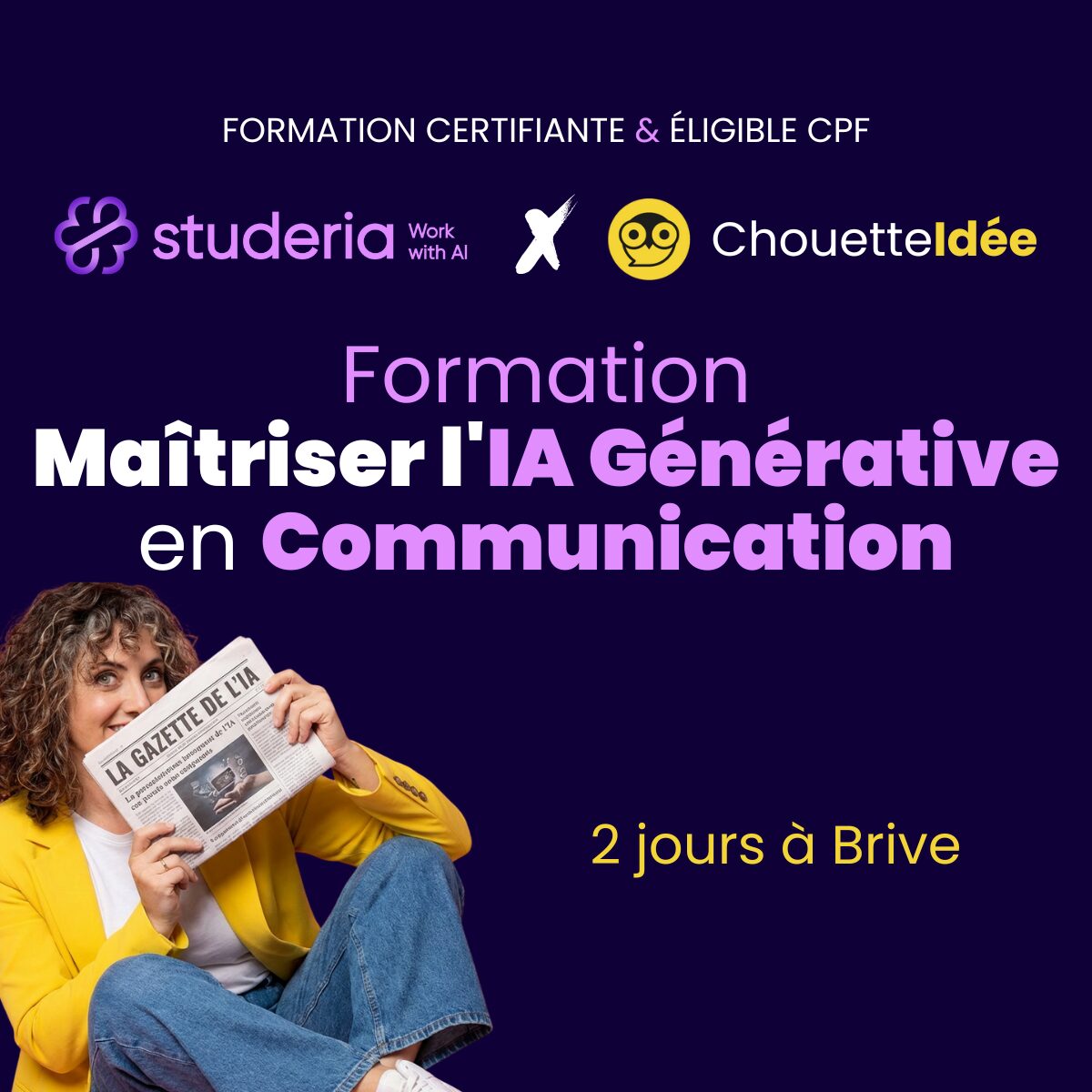 Formation sur l'IA en communication